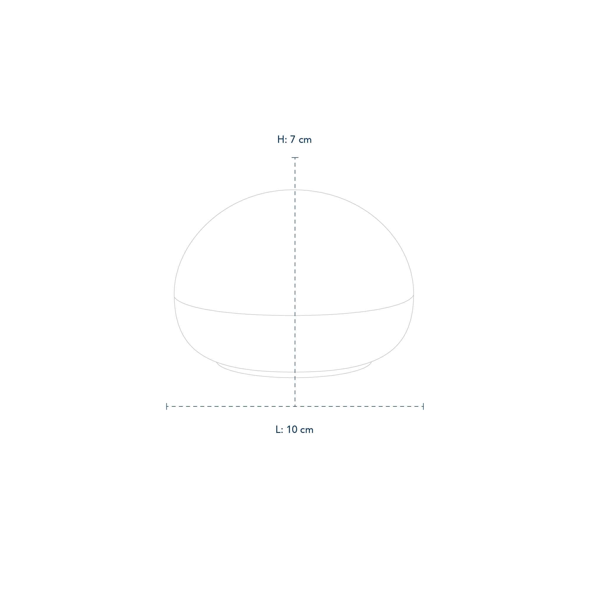 Line drawing of a Royal Copenhagen design